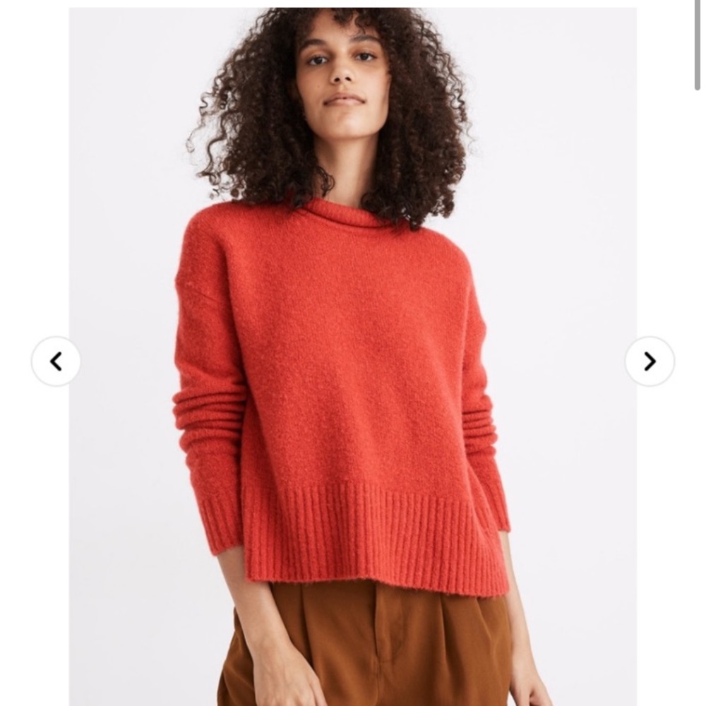 Madewell Fulton Sweater in Vintage Dahlia